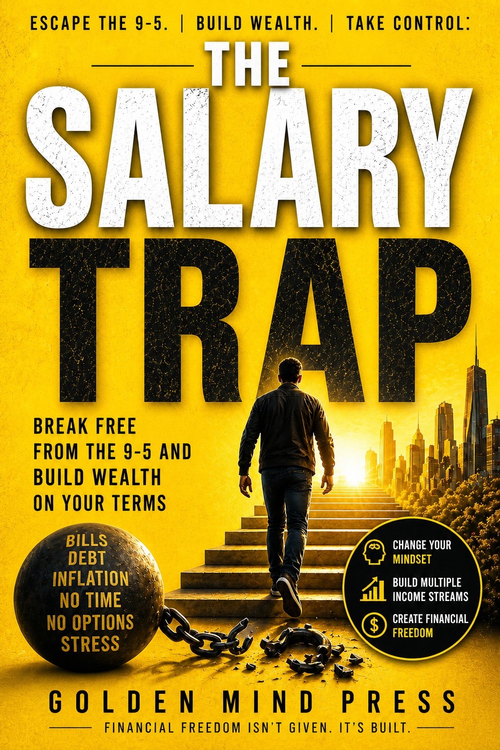 The Salary Trap Book Cover by Golden Mind Press